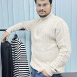 Men's Premium Woolen Sweater | SWT11-Cream