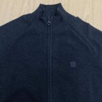 Exported Full Zipper Sweater |  JK14-Charcoal - Image 2