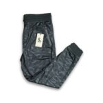 Premium Tricot AOP Trouser | JOG01-Black