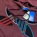 Men's Premium Fleece Hoodie | HD01-Maroon - Image 2