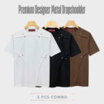 Solid Stretched Trouser 3 pcs Combo | PTS38