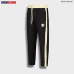 Platinum Contrast Trouser | JOG27-Black