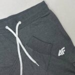 Mens Premium Terry Joggers  | JOG29-Charcoal - Image 2