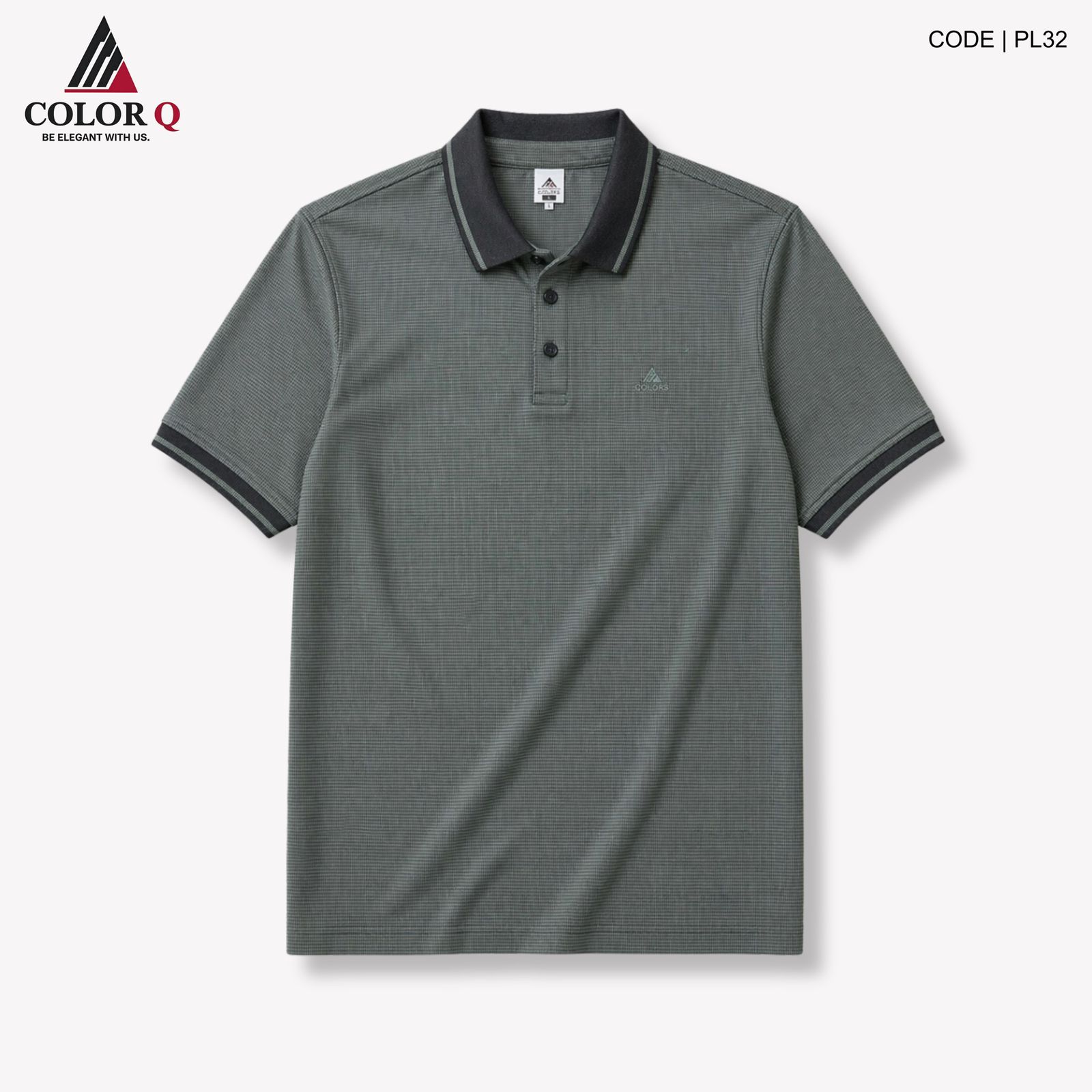 PL32 COLOR Q Premium Polo Shirt – PL32 - Image 1