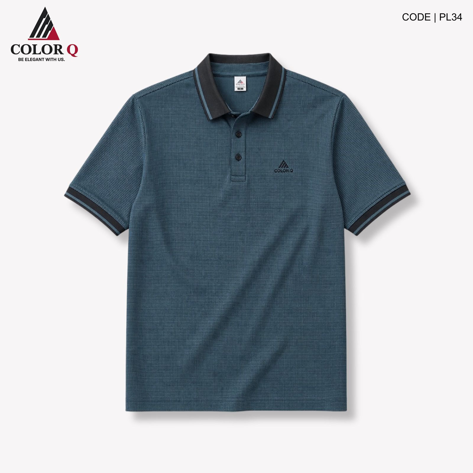 PL34 COLOR Q Premium Polo Shirt – PL34 - Image 1