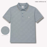 2 Pcs Combo Imported Monogram Jacquard Polo – CQP05 - Image 5