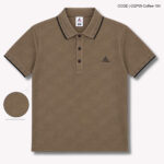 2 Pcs Combo Imported Monogram Jacquard Polo – CQP05 - Image 4