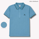 3 Pcs Combo Imported Monogram Jacquard Polo – CQP06 - Image 4