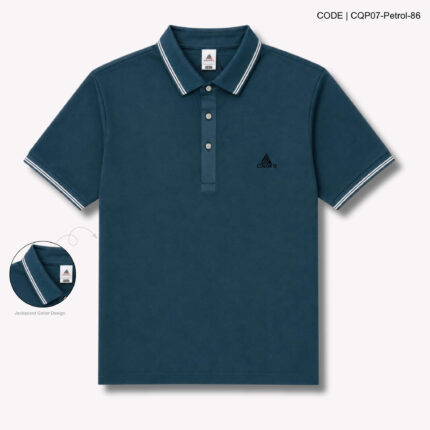 Imported Solid Executive Polo – CQP07-Petrol